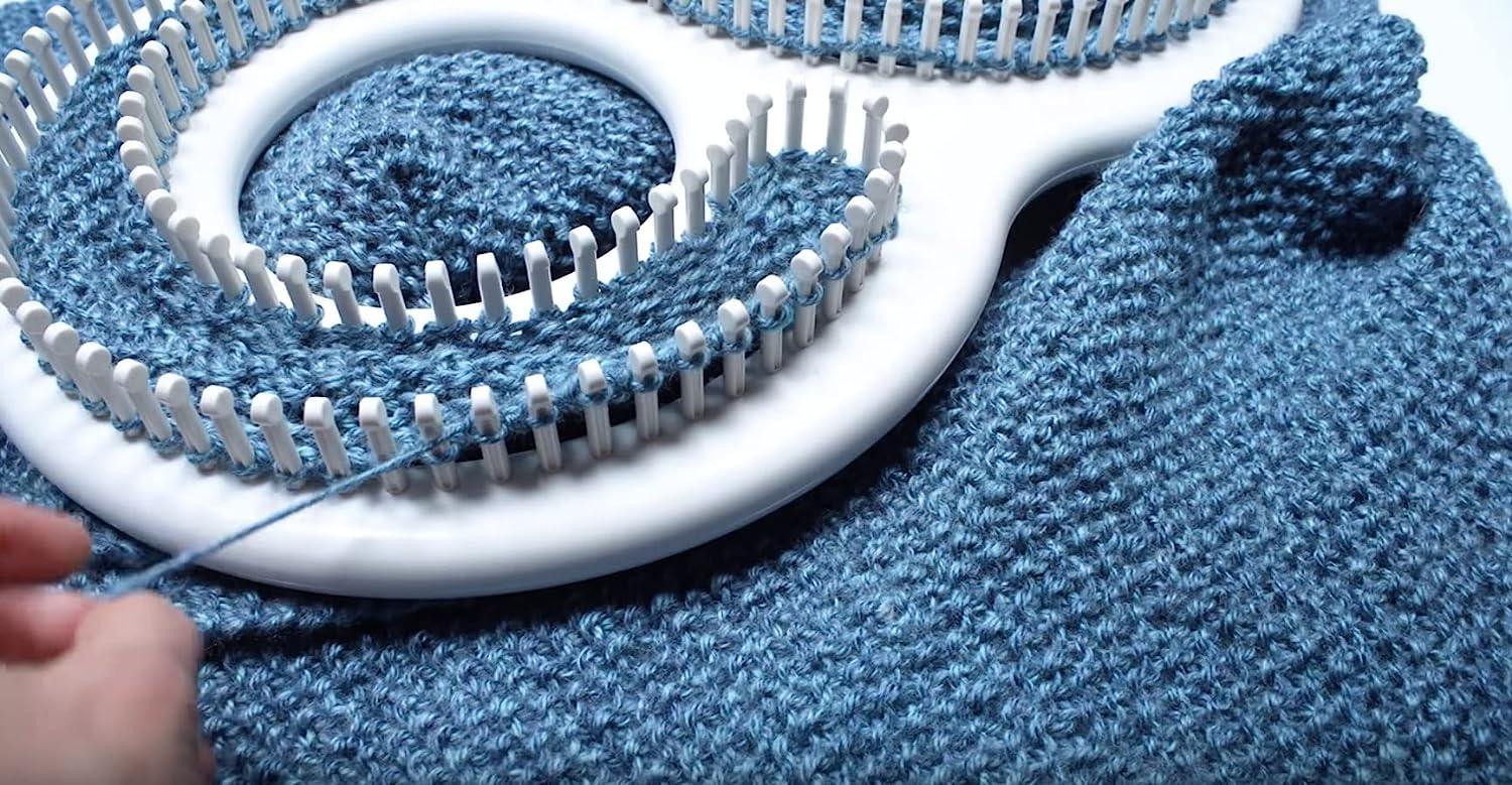 Authentic Knitting Board KB8000 Afghan knitting loom