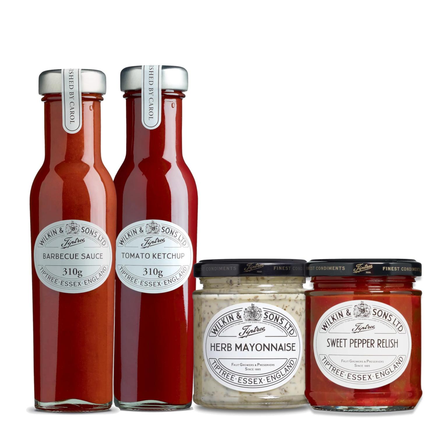 Tiptree Condiments Tiptree Barbecue Essentials Set | Includes 4 Condiments | Buy Now with ...