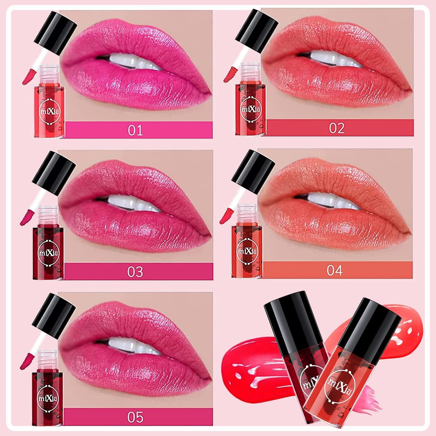 3 Colors Lip Stain Tint Set - Waterproof, Long Lasting Liquid