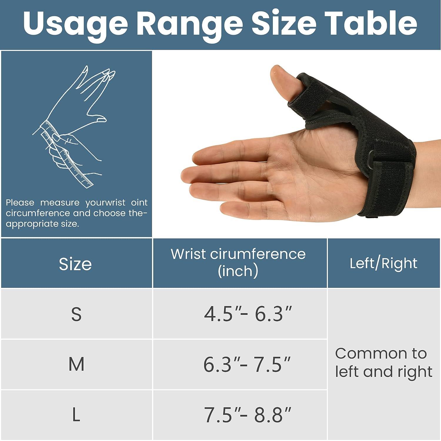 Coforband Adjustable Thub Brace - Pain Relief For Arthritis, Tendonitis, De Quervains - Thub