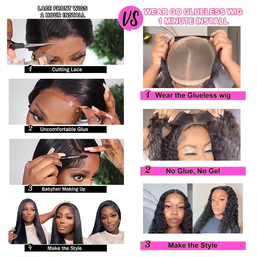 Quick glueless lace wig install! All my favorite products and supplies, Glueless Wig