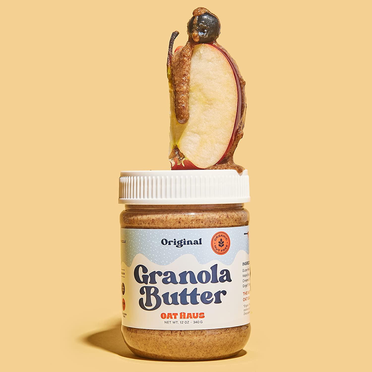 Oat Haus Organic Original Granola Butter Peanutfree, Almond (Tree