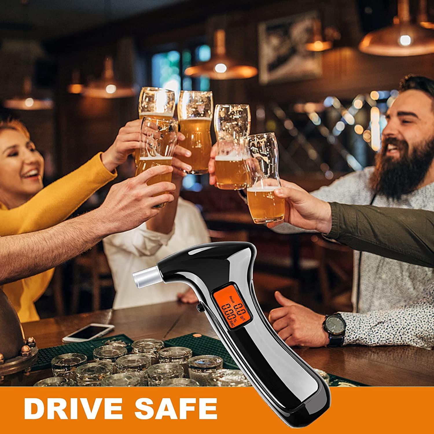 2022 Professional Breathalyzer, Portable Breath Alcohol Tester Digital