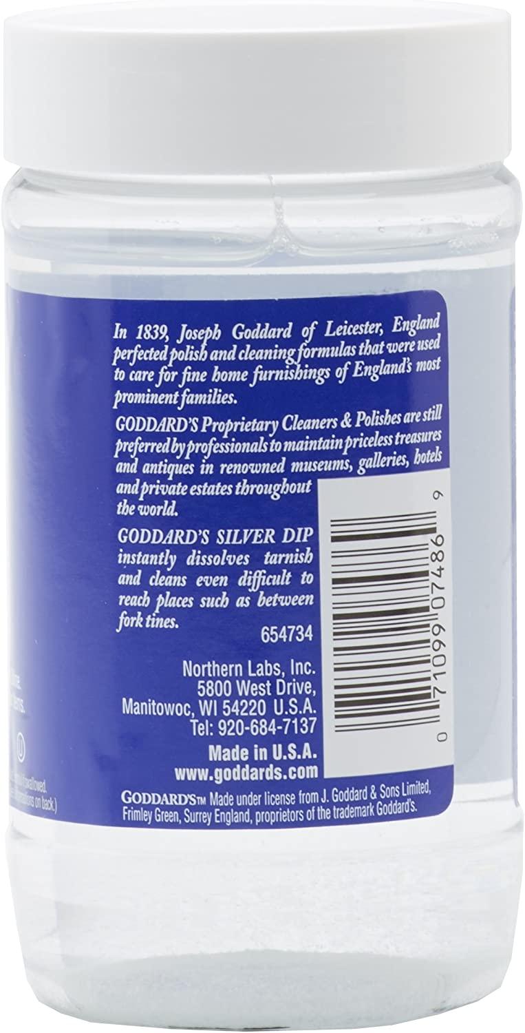 Goddards Silver Cleaner Dip Silver Jewelry Cleaner Solution for