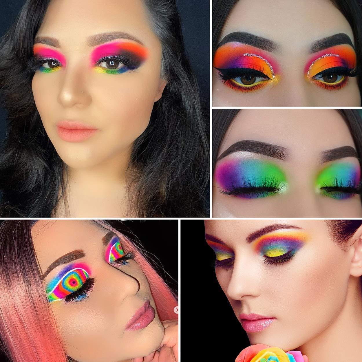 35+ Fun Colorful Eyeshadow Ideas For Makeup Lovers - Page 15 of 35