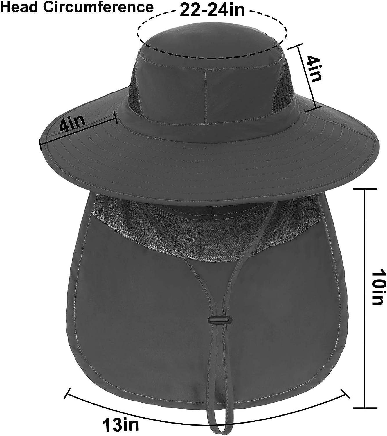  Sun Hats for Men Women Fishing Hat UPF 50 Wide Brim