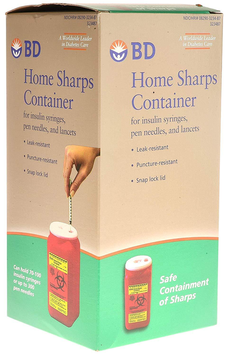 BD Home Sharps Container