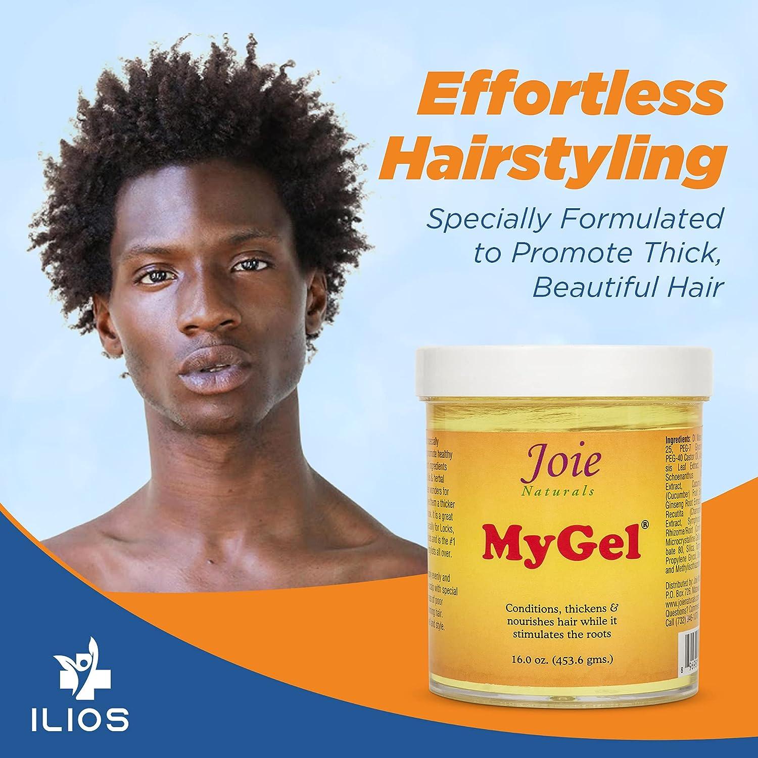 Joie Naturals My Gel Hair Gel Set with Styling Comb - Moisturizing