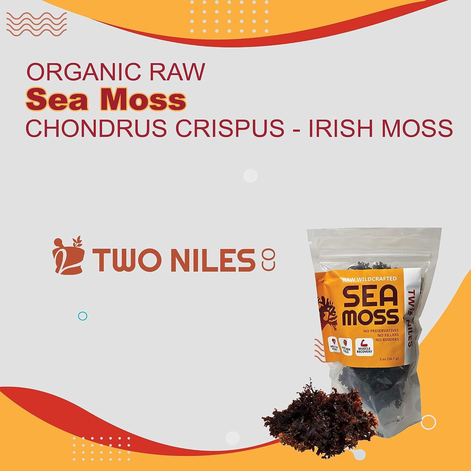 Dried Sea Moss | Hair & Skin Enhancer | TwoNilesCo