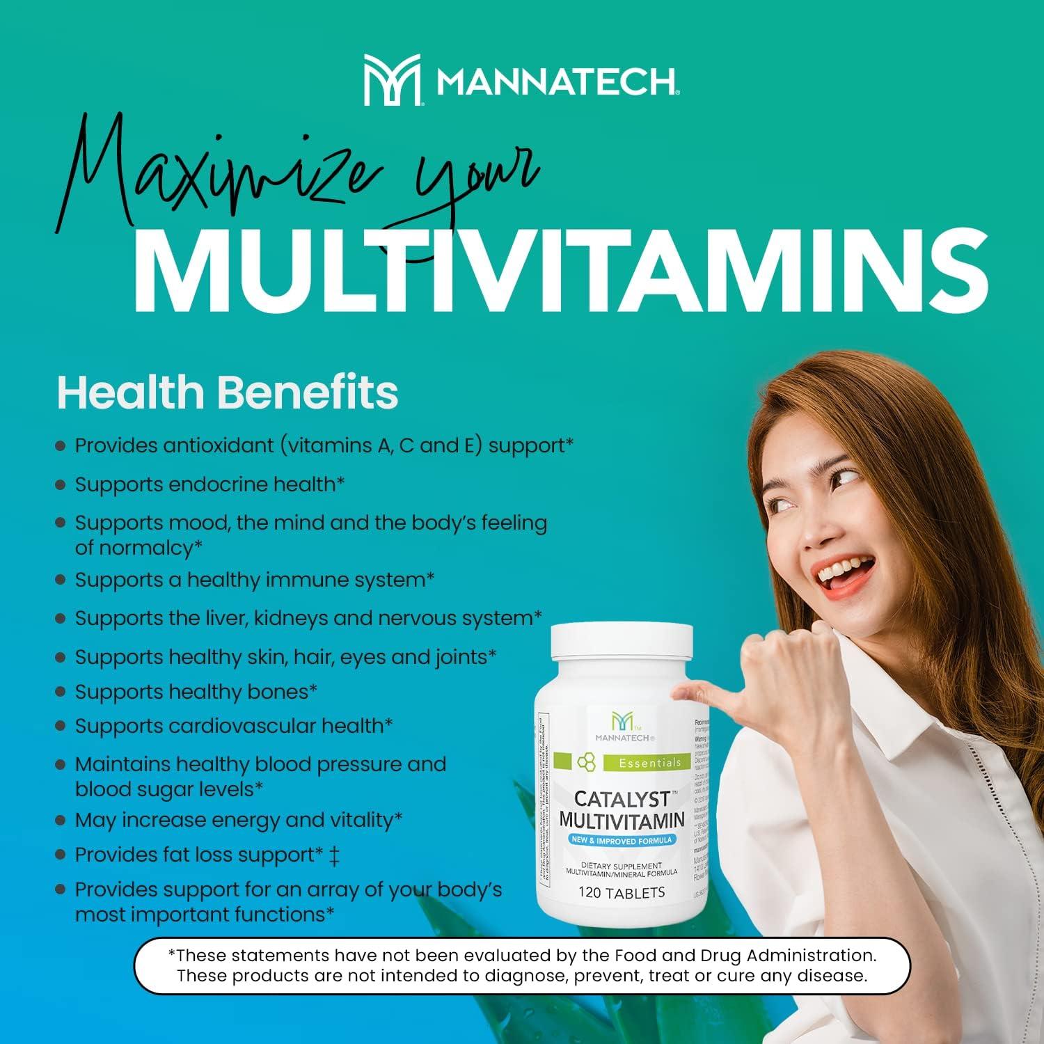Mannatech Catalyst Multivitamin 120 Tablets with Ashwagandha