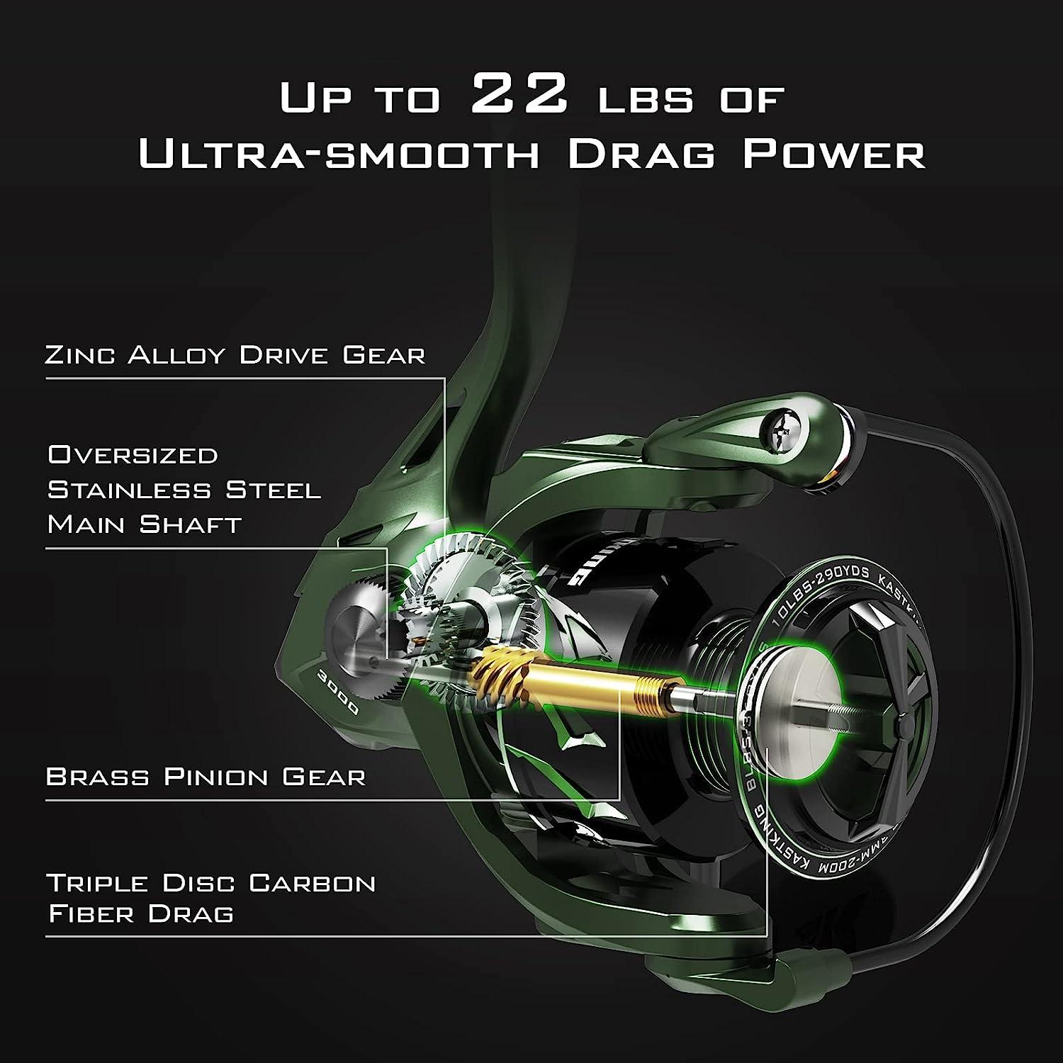 Alloy X Spinning Reel Ultralight Aluminum Body Sealed Design