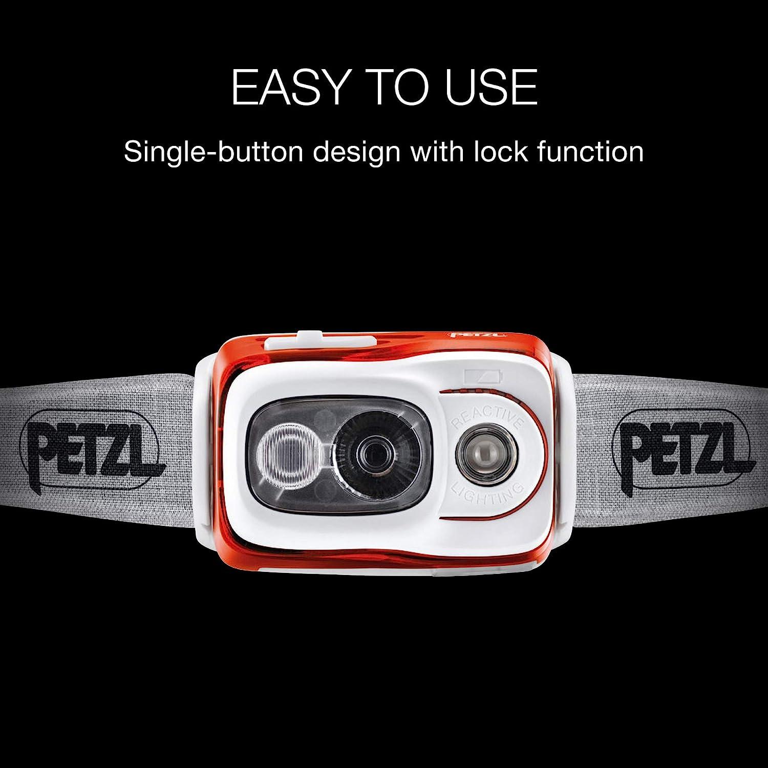 Petzl Swift RL Rechargeable Headlamp - 900 Lumens, Automatic