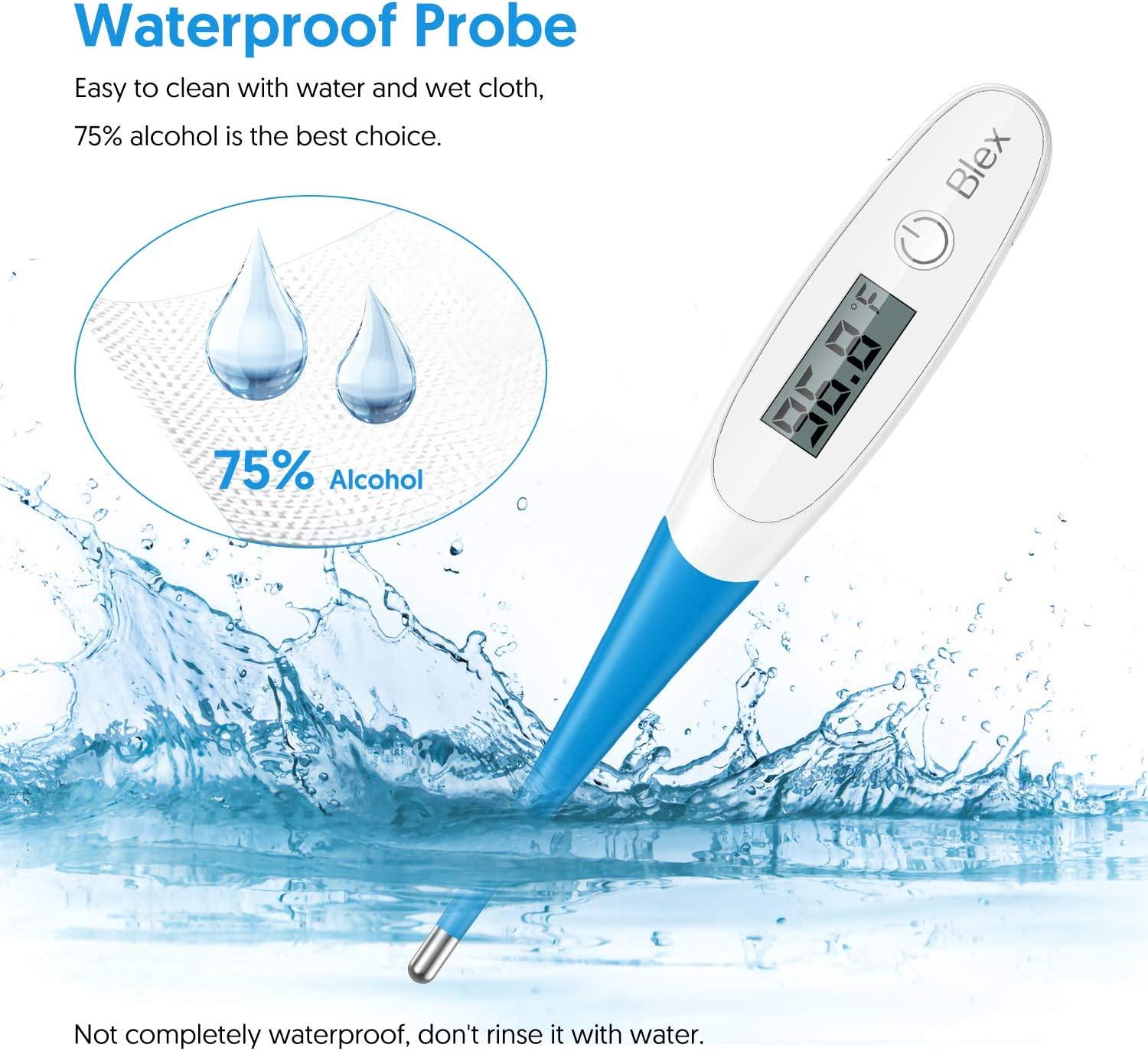 Thermometer for Adults and Kids, Digital Oral Thermometer with 10 Seconds Fast Reading