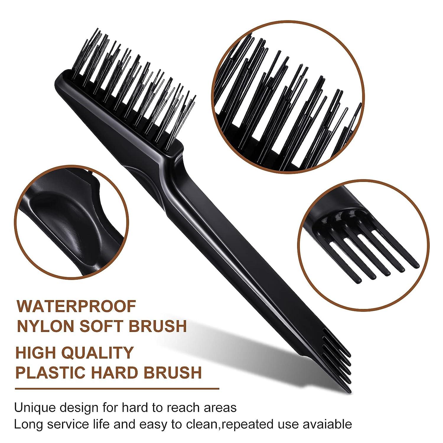 Comb Hair Brush Cleaner Cleaning Remover Embedded Beauty Tools Plastic  Handle