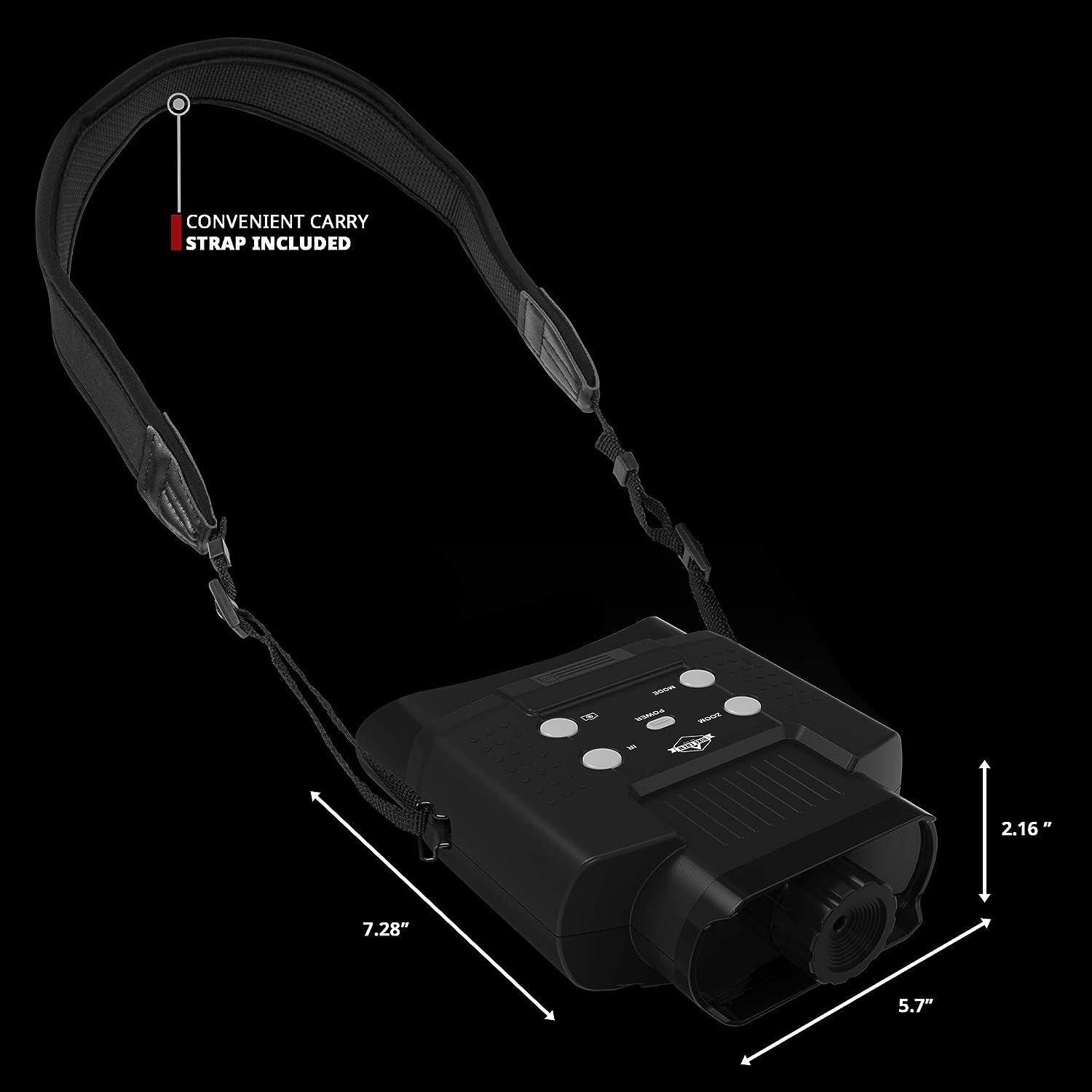 Hike Crew Digital Night Vision Binoculars Capture HD Photos