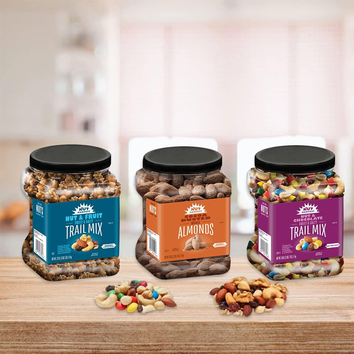 Nut Harvest Nut & Chocolate Mix, 39 Ounce Jar Nut & Chocolate Mix Jar