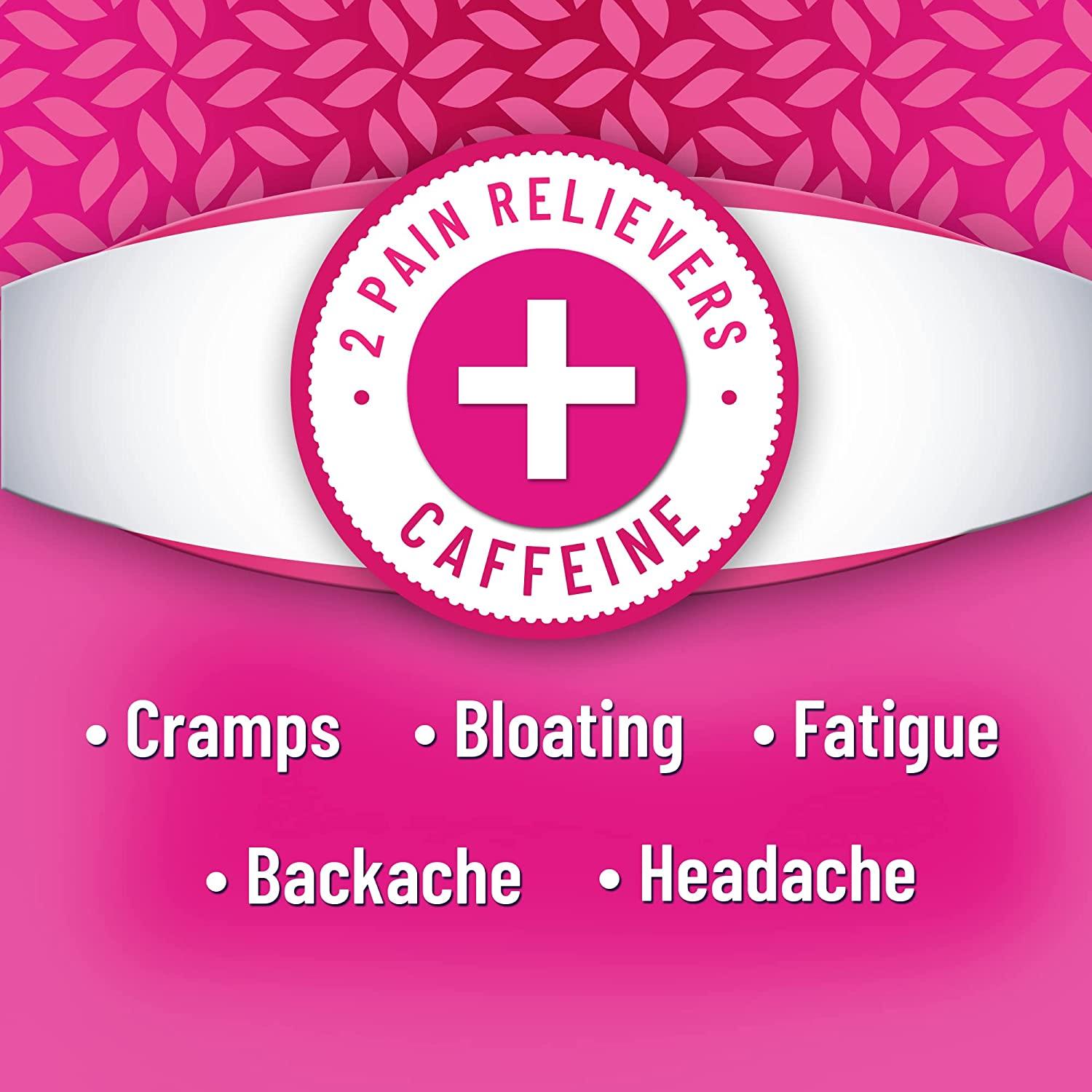 Pamprin Maximum Strength Max Formula, with Acetaminophen, Menstrual