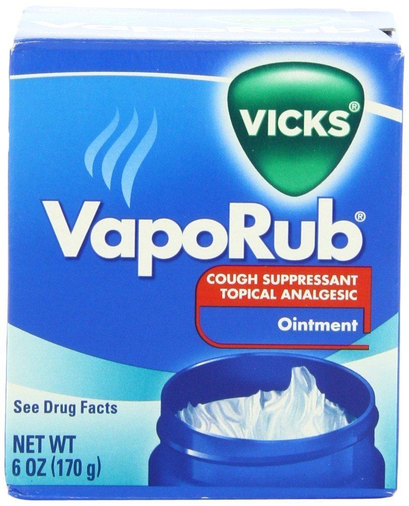 Vicks VapoRub- 6 oz jar 6 Ounce (Pack of 1)