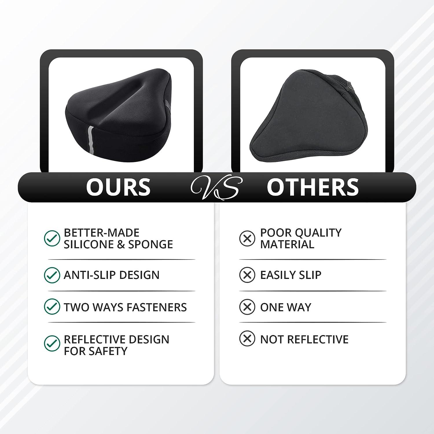 Gel bike seat sale cover nz