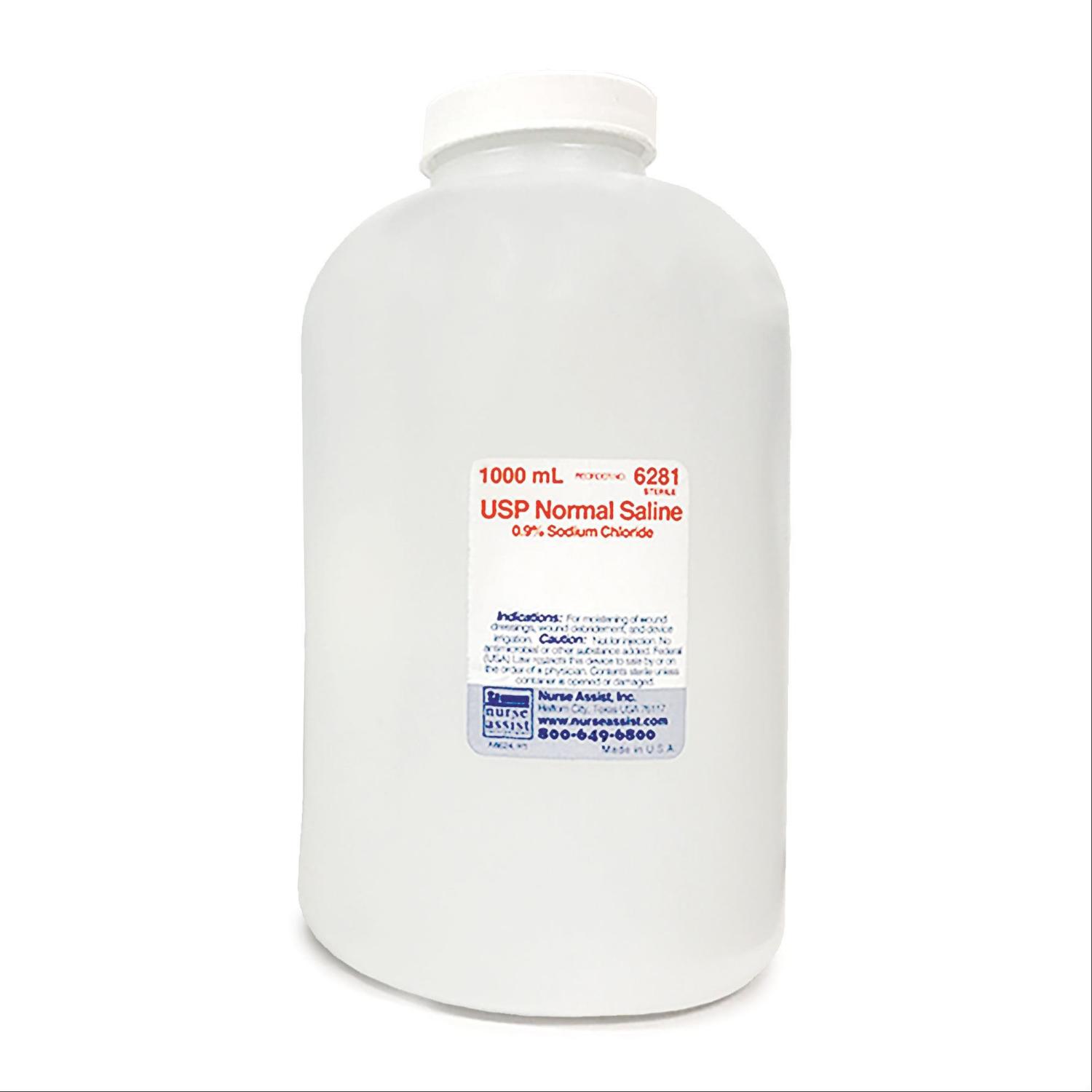 Sterile 0.9 Saline Solution 1000mL