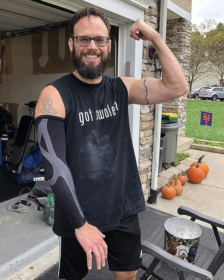 B-Driven Sports Graduated Compression Arm Sleeve Medical Grade