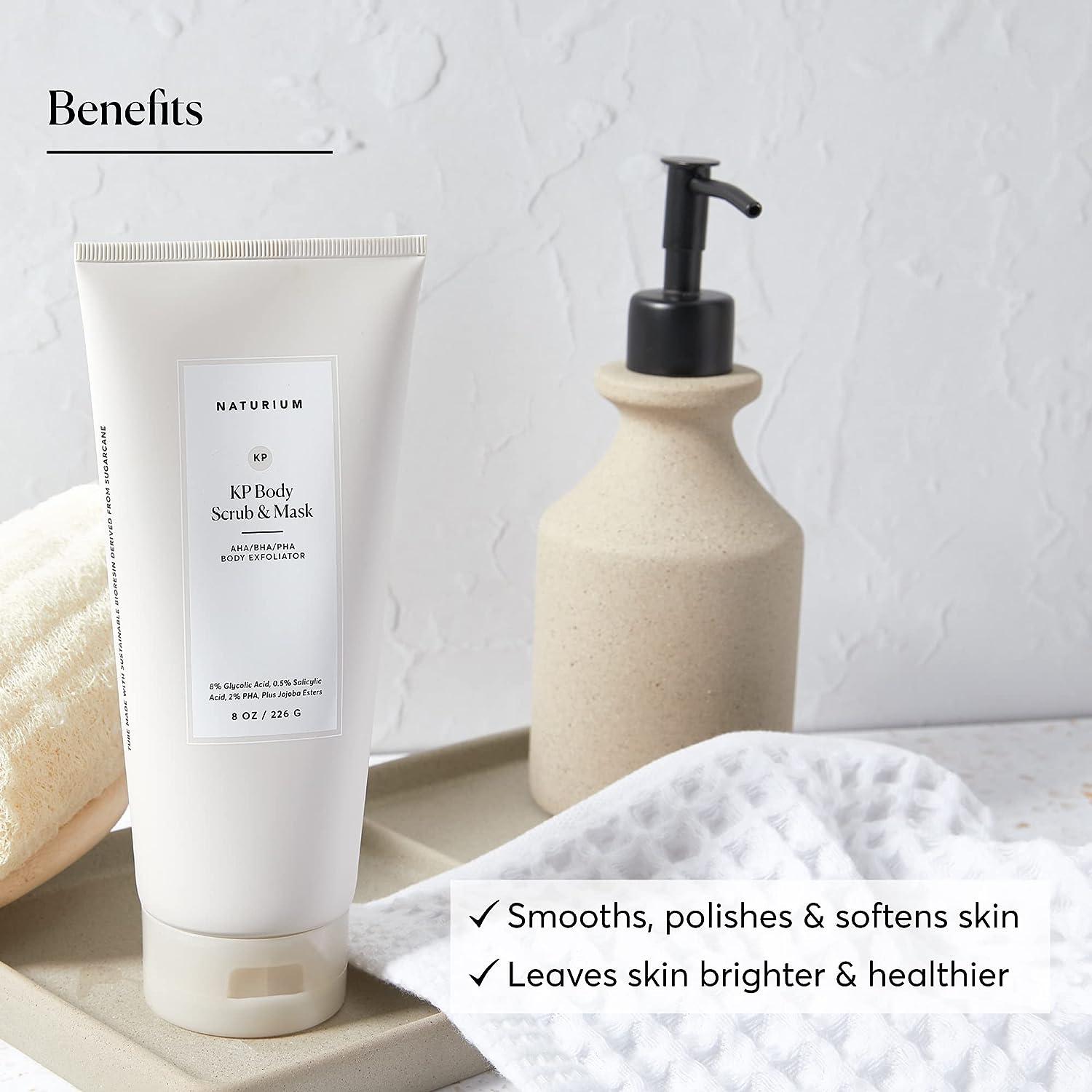 Naturium KP Body Scrub & Mask for Keratosis Pilaris Bump Eraser Shower