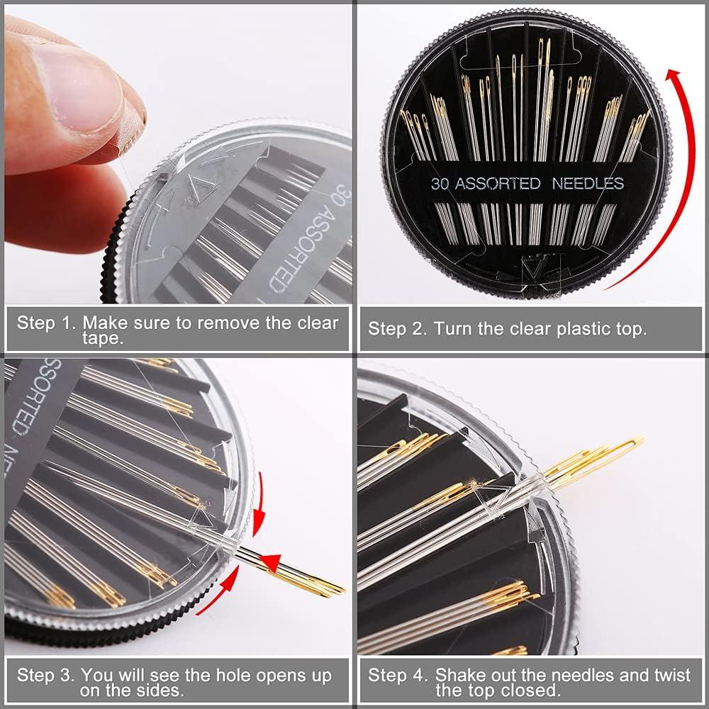 30pcs/box Embroidery Needles Hand-Stitched Embroidery Hand Sewing Needle
