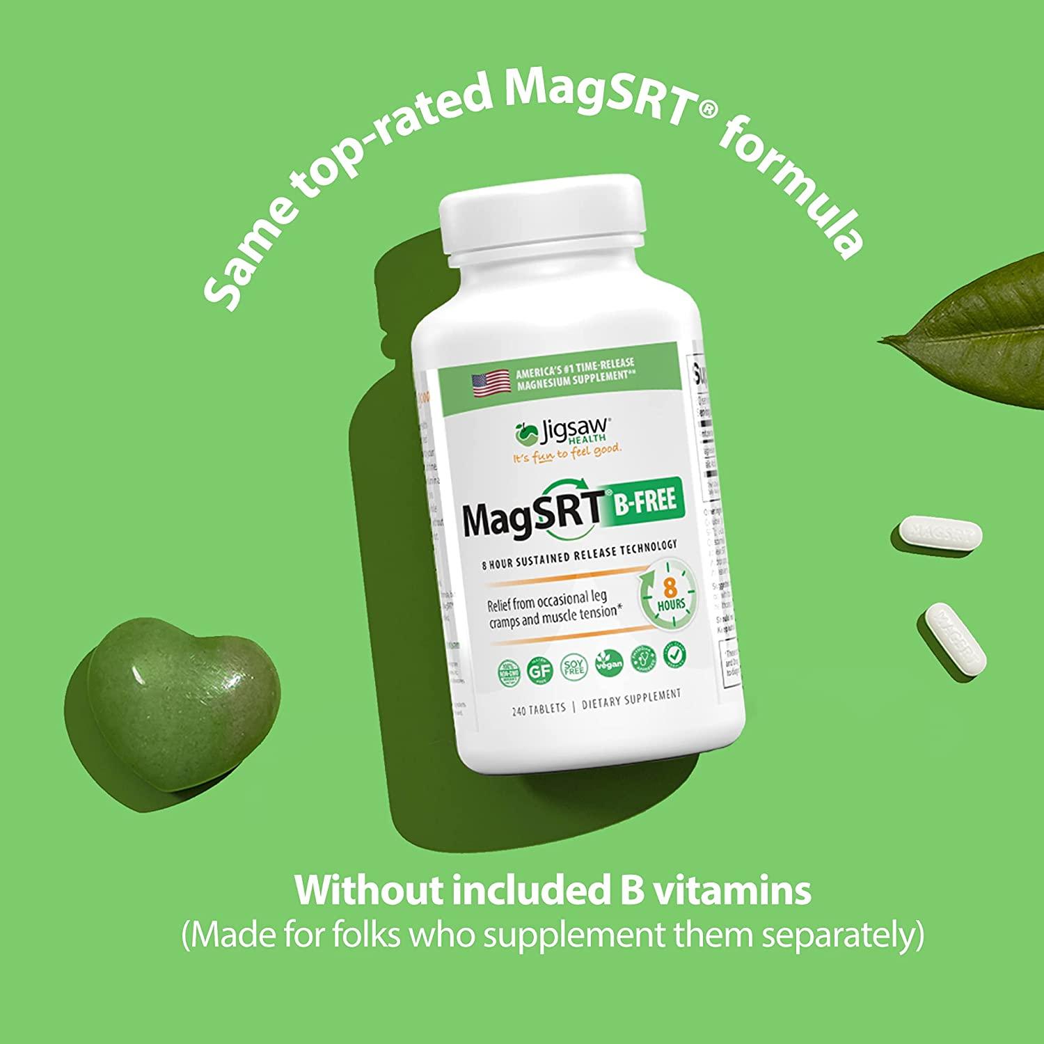 Jigsaw Health MagSRT BFree TimeRelease Magnesium 240