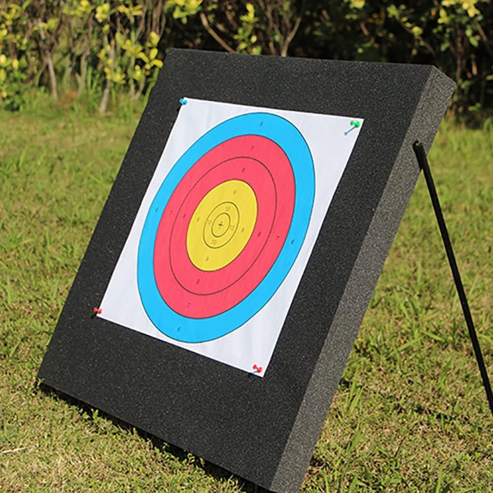 thumbnail image 2 of MECCANIXITY Archery Targets Paper 16"x16"(40cm) Bow And Arrow Targets 5 Ring Single Spot For Hunting Backyard Shooting Practice (Purple, Pack Of 50 2 of 10