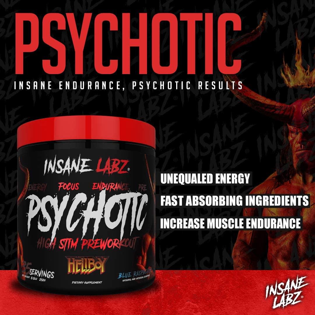 Insane Labz Hellboy Bundle Psychotic Hellboy Pre Workout and Insane