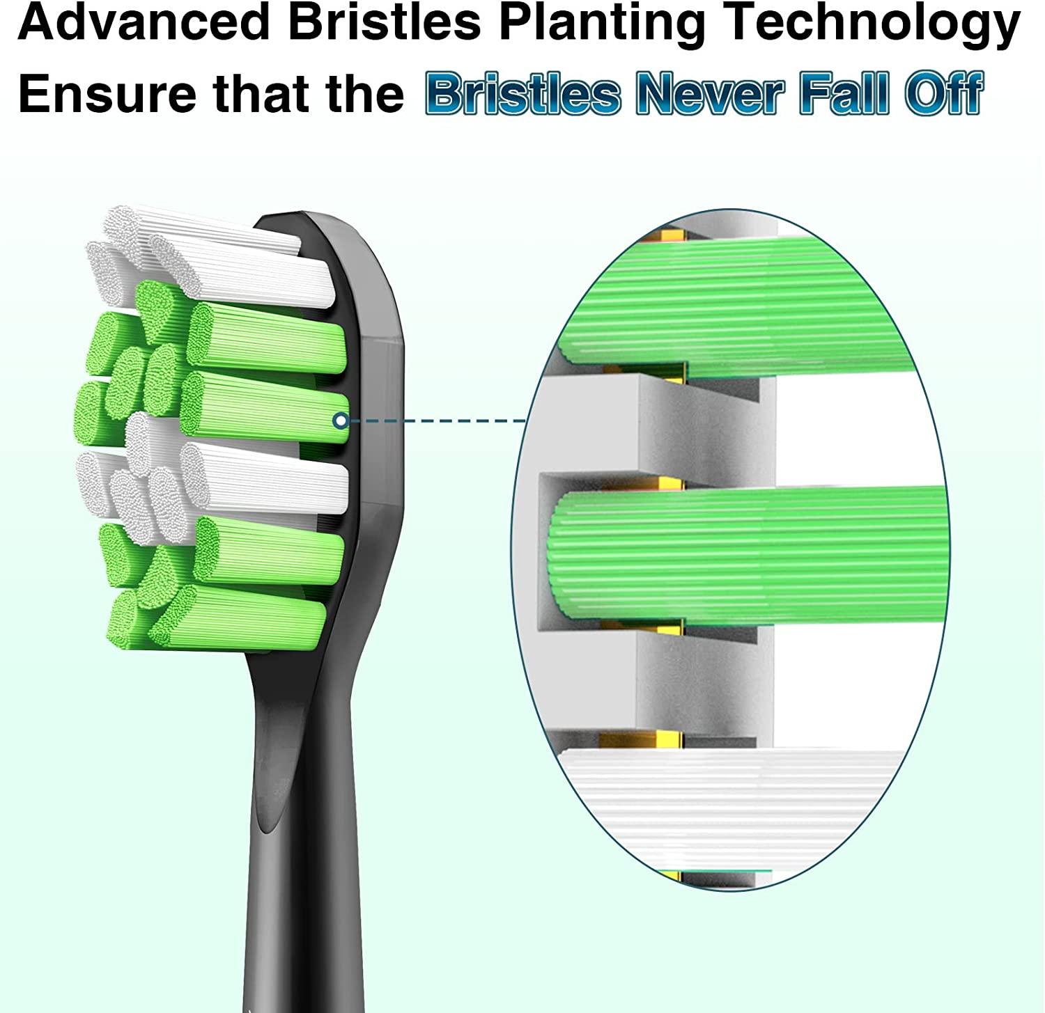 Aoremon Replacement Toothbrush Heads for Philips Sonicare DiamondClean