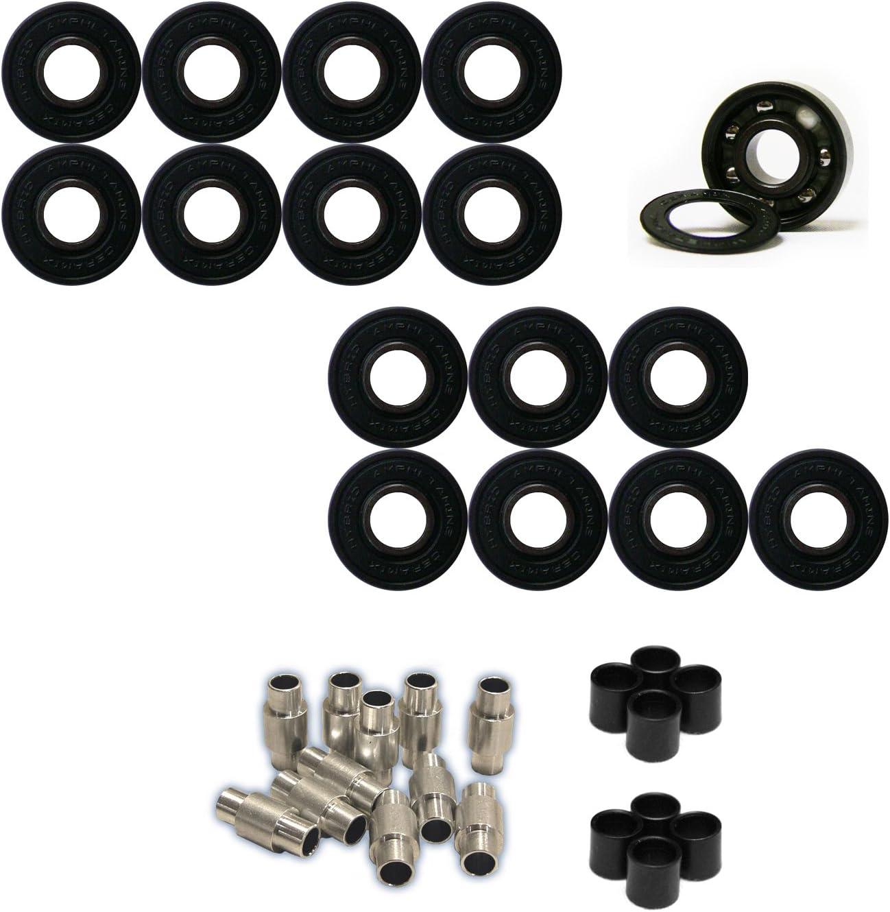 Labeda Shooter Inline Roller Hockey Wheels + Hybrid Ceramic Bearings