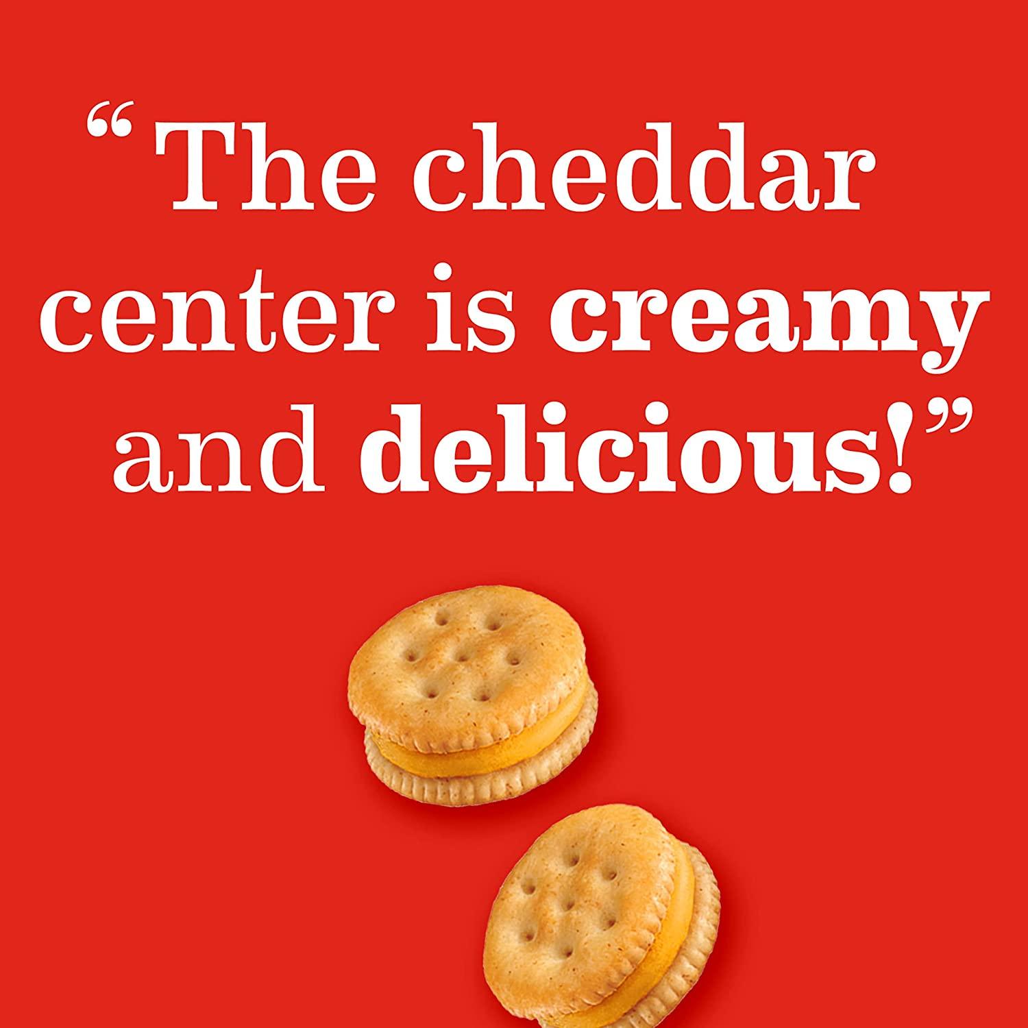 RITZ Cheese Sandwich Crackers 12 Packs of 1 oz Bits Buy Now