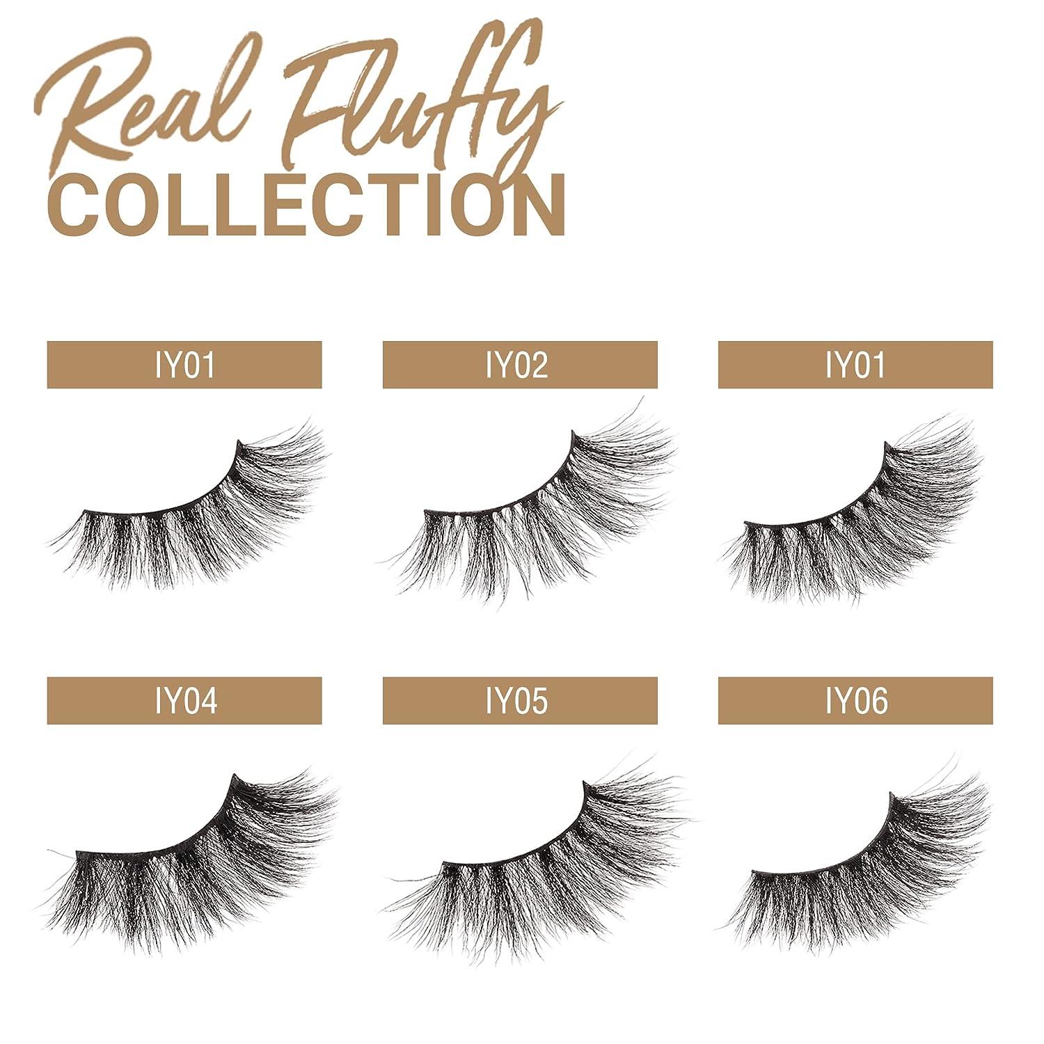 i-ENVY False Lashes Natural Wave Effect Eyelashes Eye Lifting Curls Real  Fluffy Fake Lashes (2)