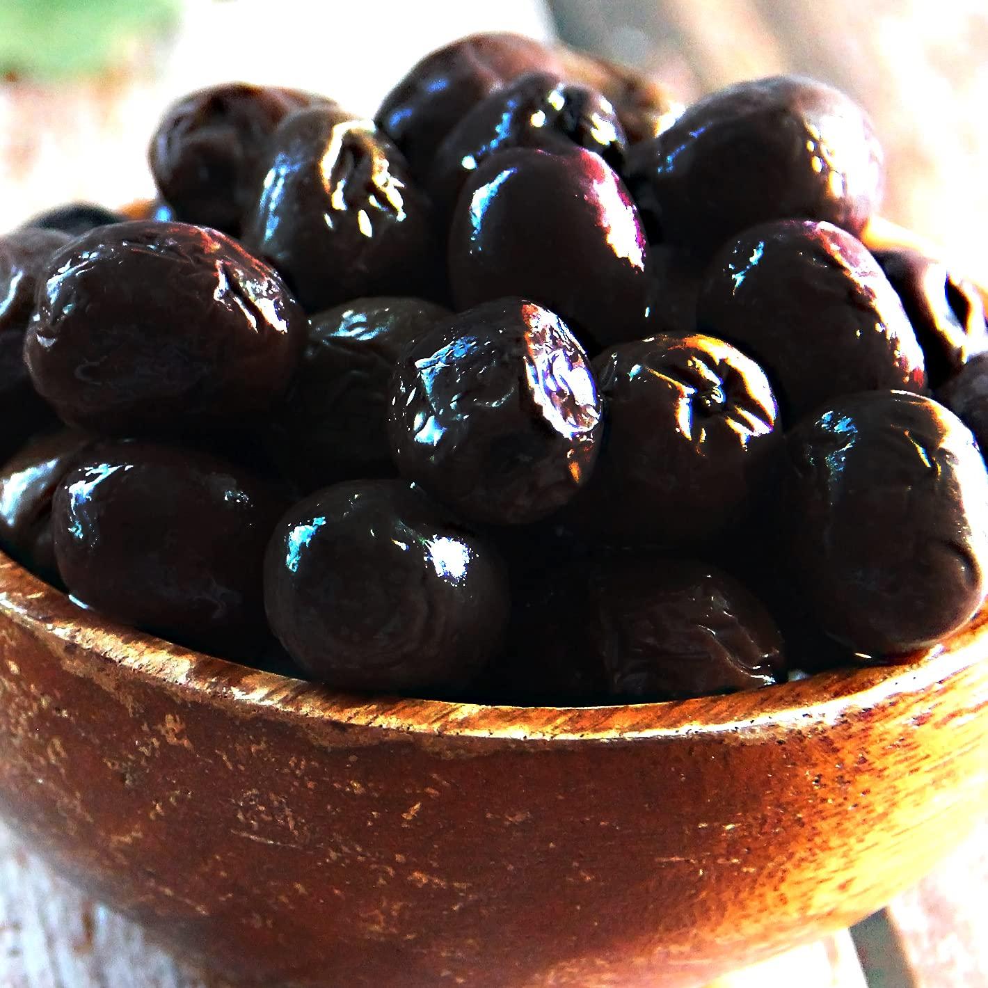 Sanniti Dry Cured Olives, 13.4oz (Pack of 2)