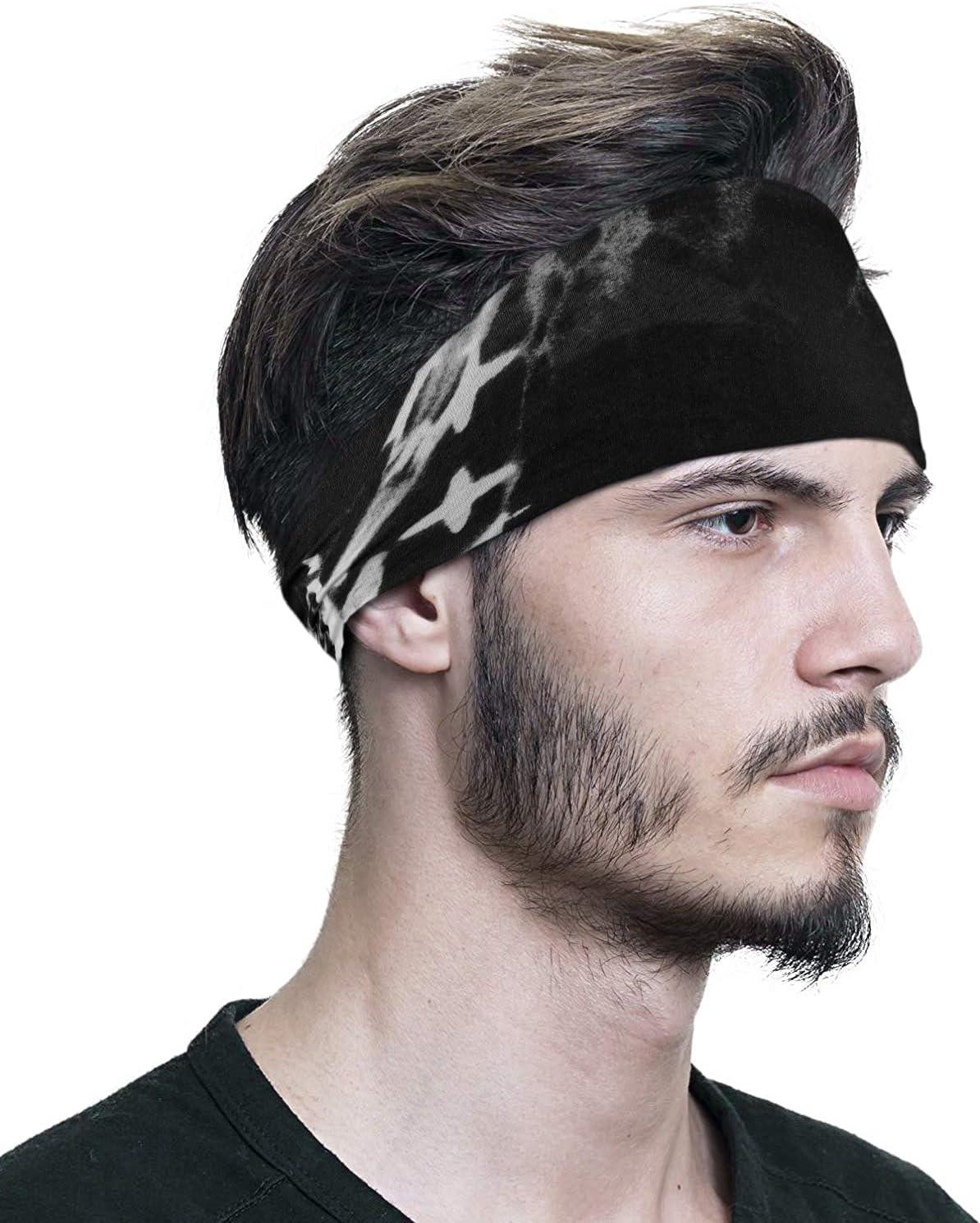 6 Pack Sports Headbands for Men OFFTESTY Lightweight Mens Hairband