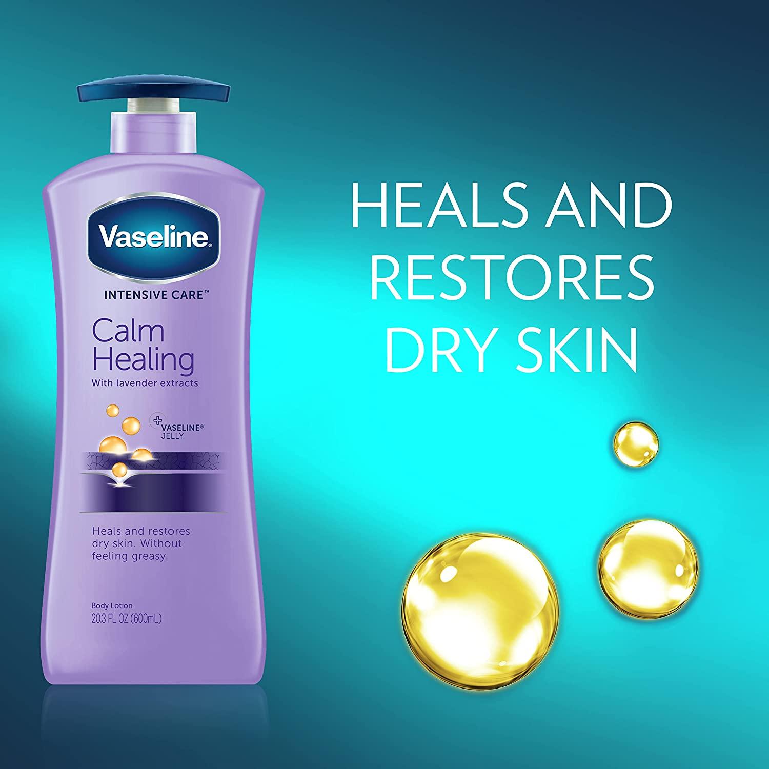 Vaseline Intensive Care Calm Healing Dry Skin Hydrating Hand and Body