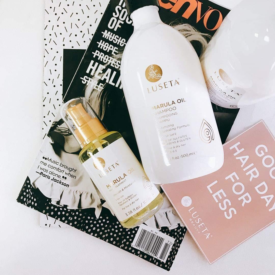 Luseta Marula Oil Hydrating Hair Shampoo and Conditioner Duo Set