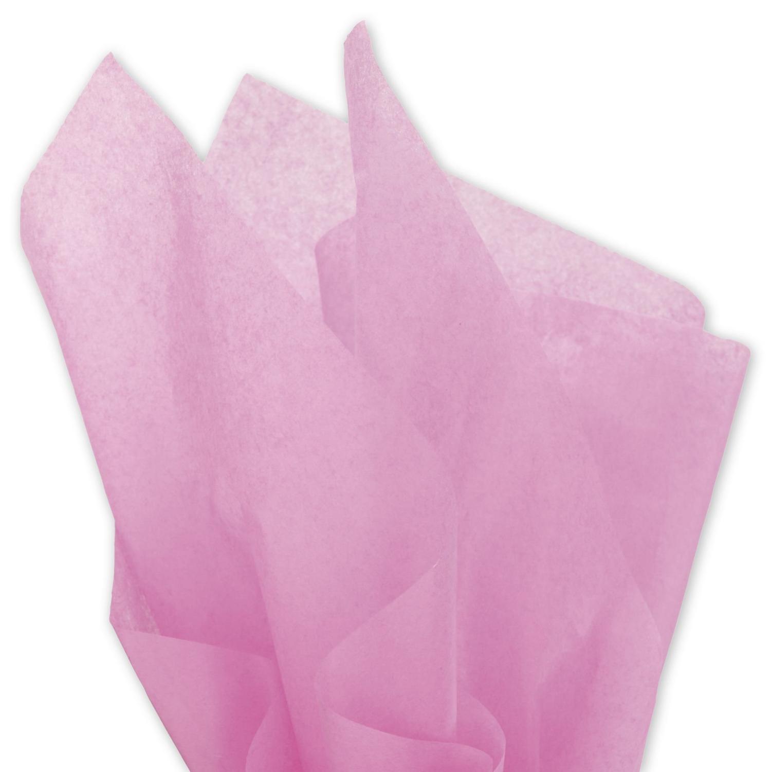 Brand New Bubblegum Pink Bulk Tissue Paper 15 Inch x 20 Inch - 100 Sheets