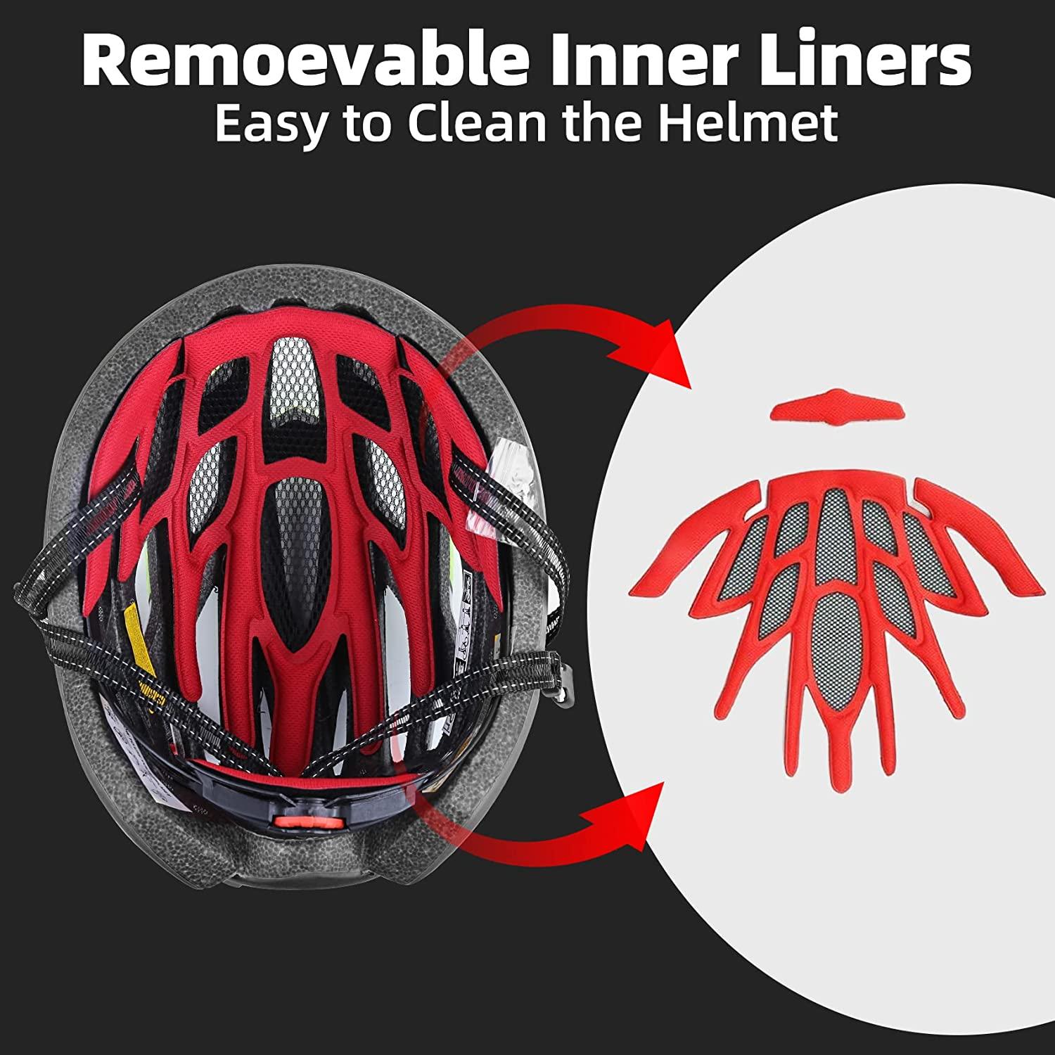Mtb Helmet Liner How To Clean Cycling Helmet Shinmax CPSC/CPC
