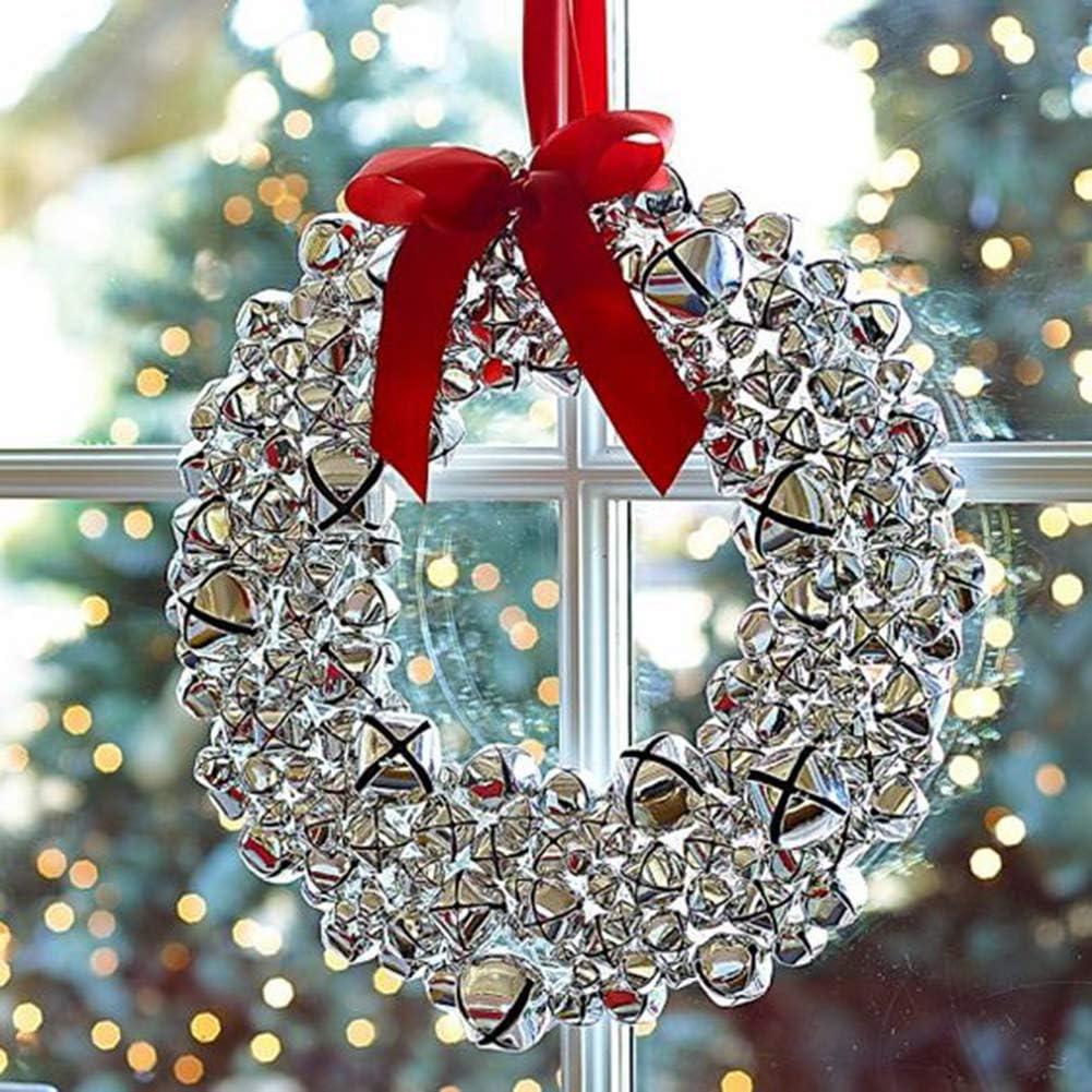 100 Pcs Gold Tiny Bells Craft Mini Bells Christmas Tree Party Decorations