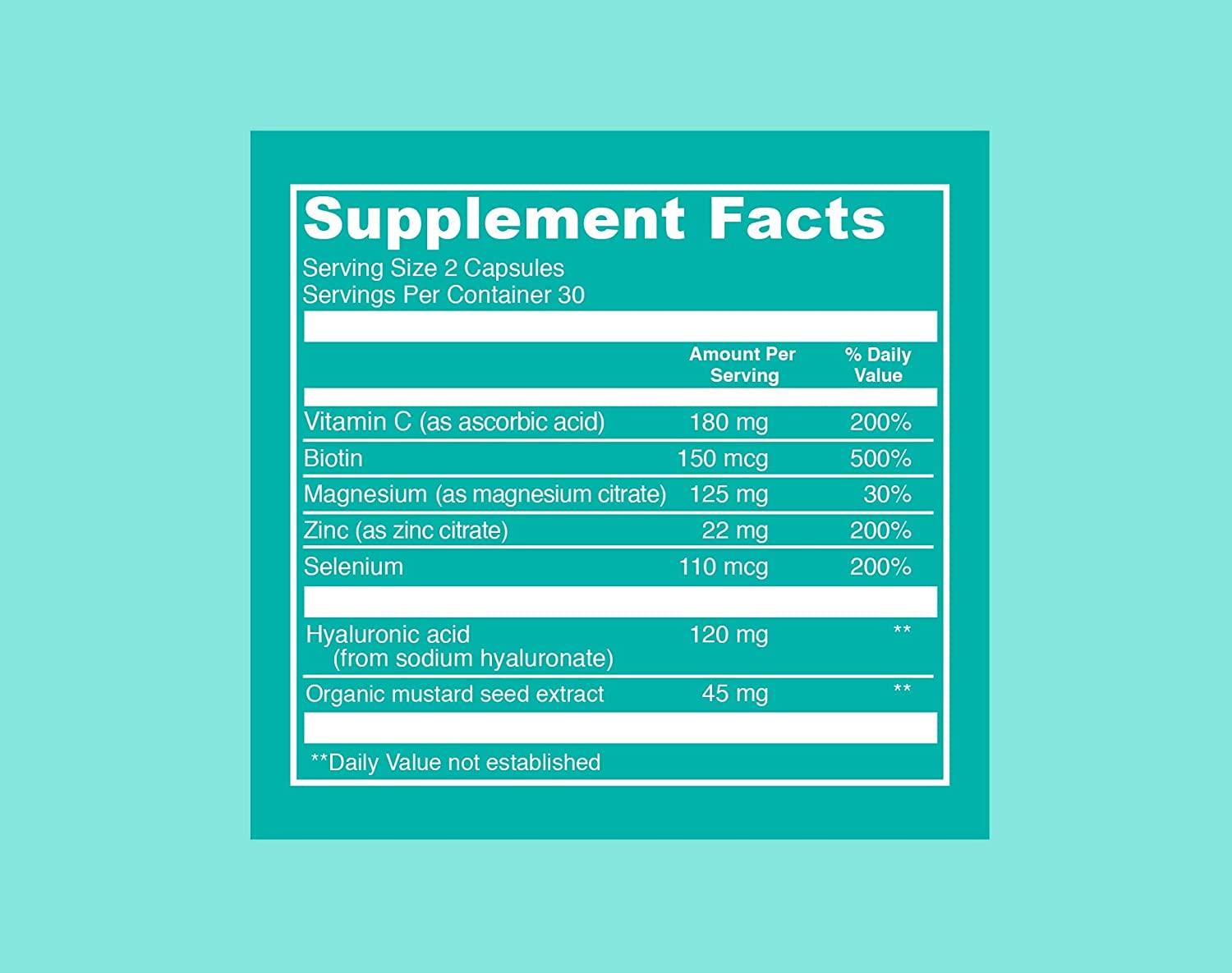Vital Proteins Hyaluronic Acid Supplement with 120mg of Hyaluronic Acid