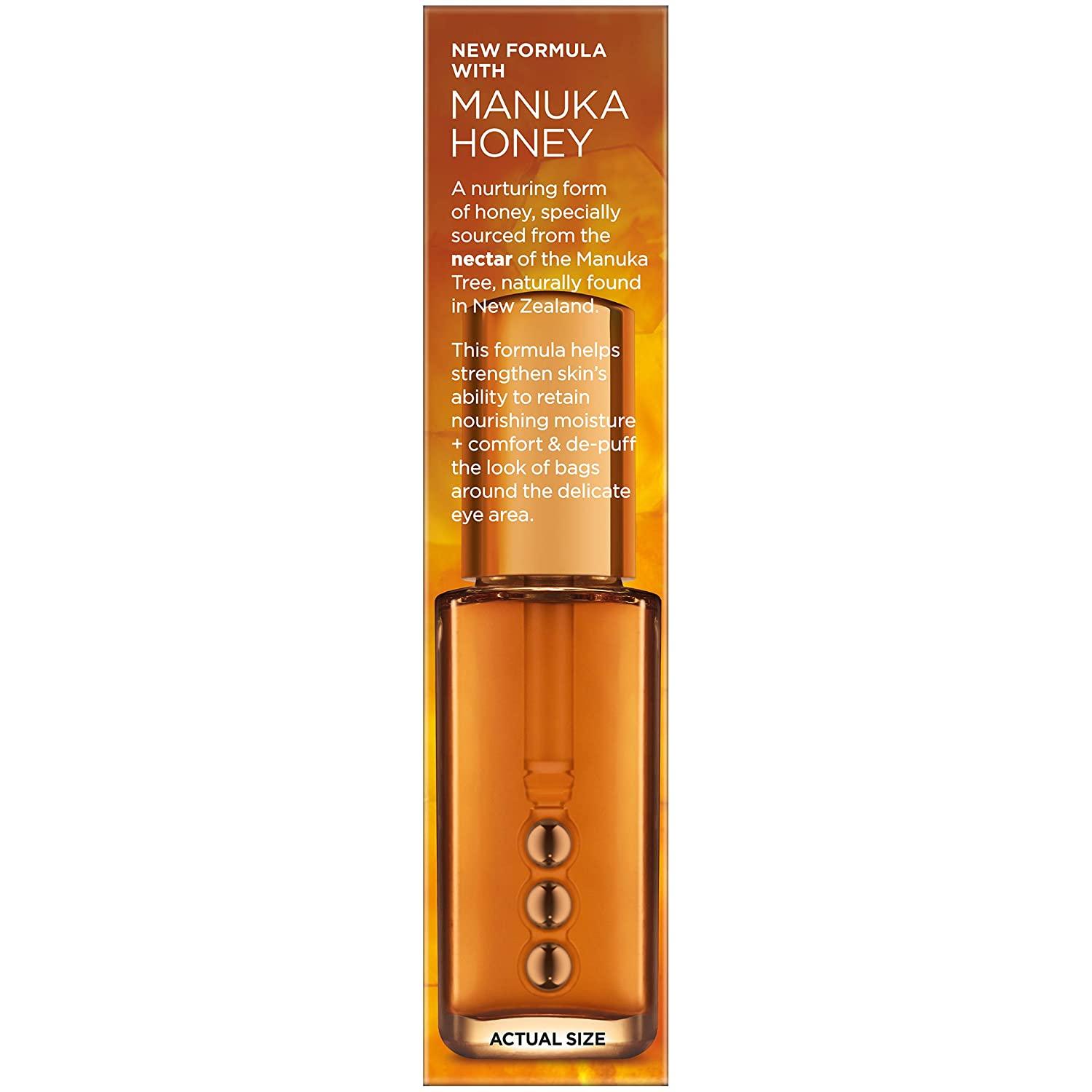 L'Oreal Paris Skincare Age Perfect Hydra Nutrition Eye Gel with Manuka  Honey and Nurturing Oils, Eye Treatment Gel for Dry Skin, de-puffing  rollerballs to Reduce Puffy Eyes, Paraben Free, 0.5 fl. oz.