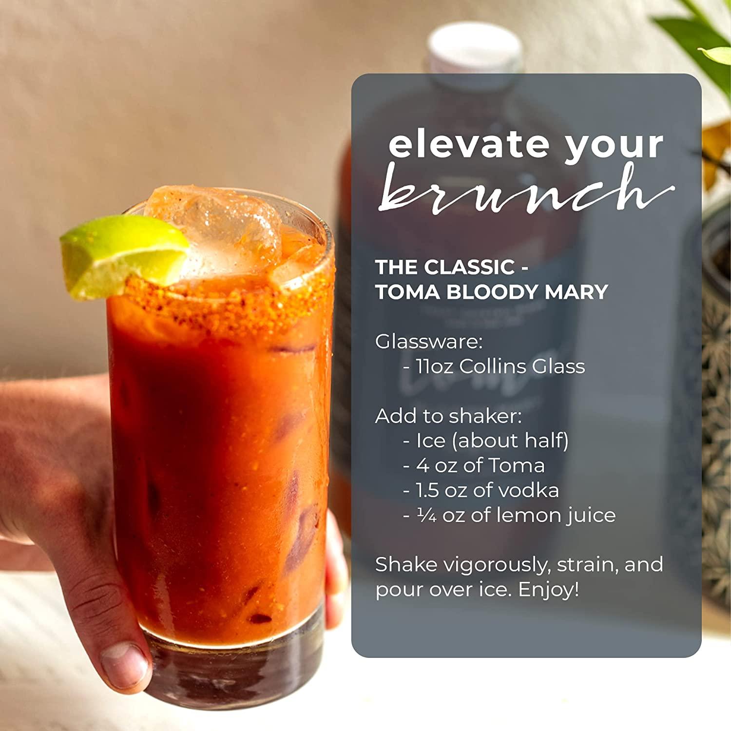 Bloody Mary Mix Horseradish, Gluten Free, Vegan, Low Carb, Keto