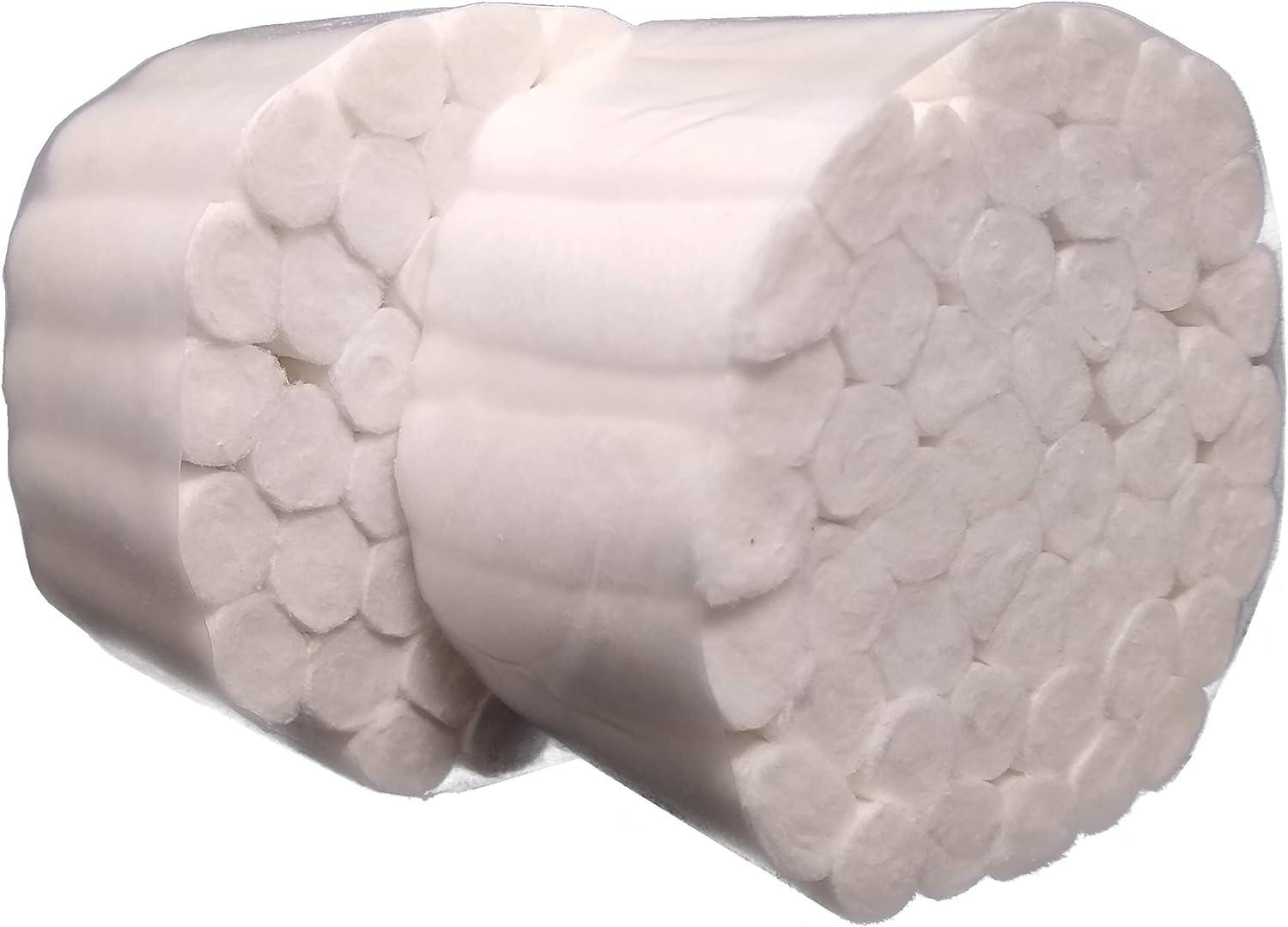 Dental Cotton Rolls Pack of 100 2 Medium 1.5 NonSterile High