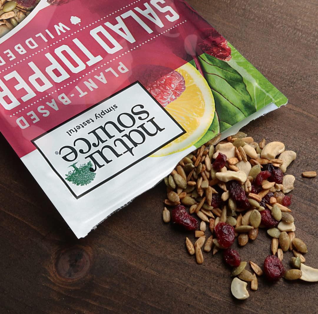 naturSource Wildberry Plant Based Gluten Free Salad Topper 16 oz Re