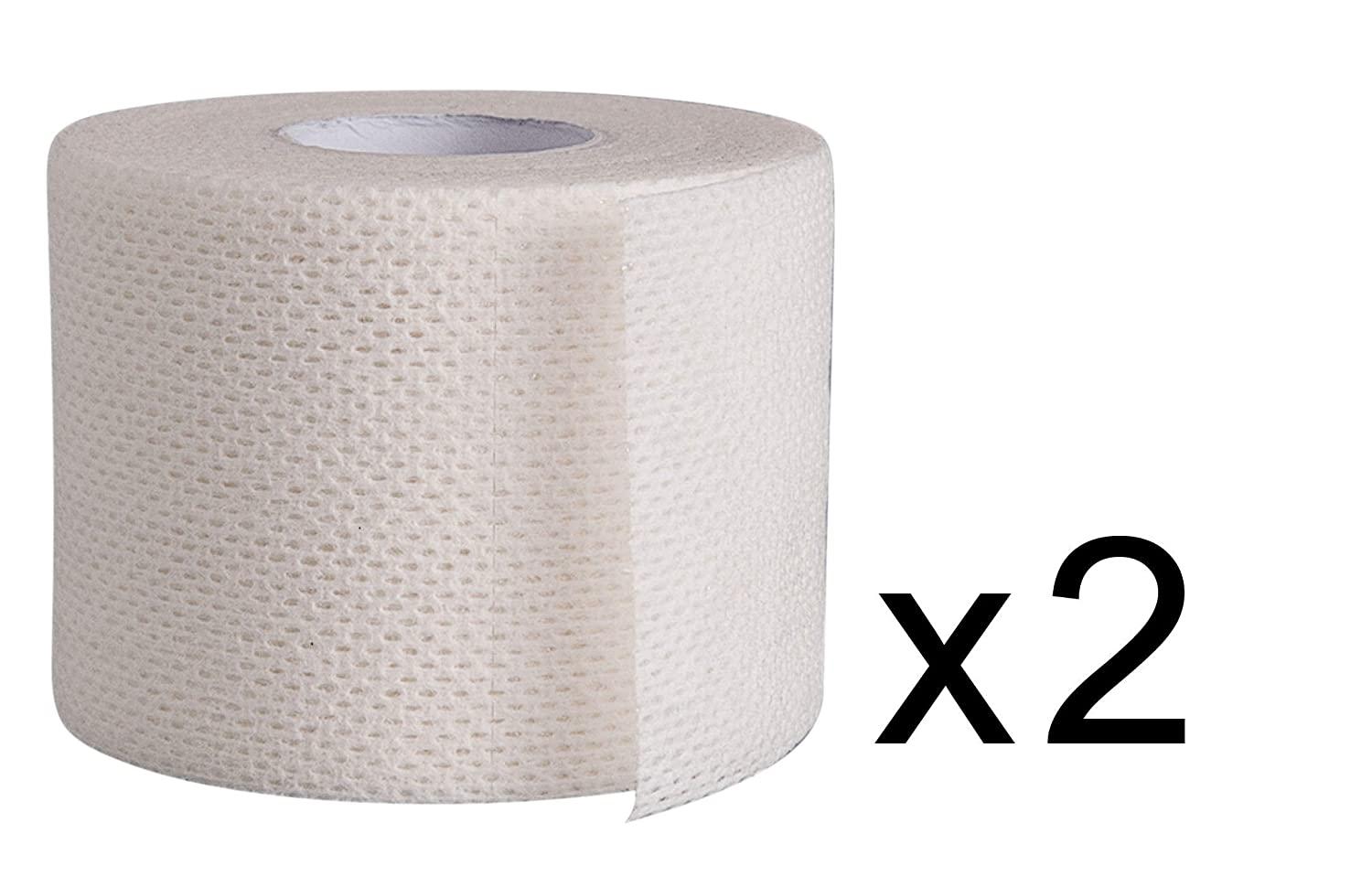 Surgical Tape Porous Skin Soft Fabric Cloth Adhesive Tape 2" x 10 Yards