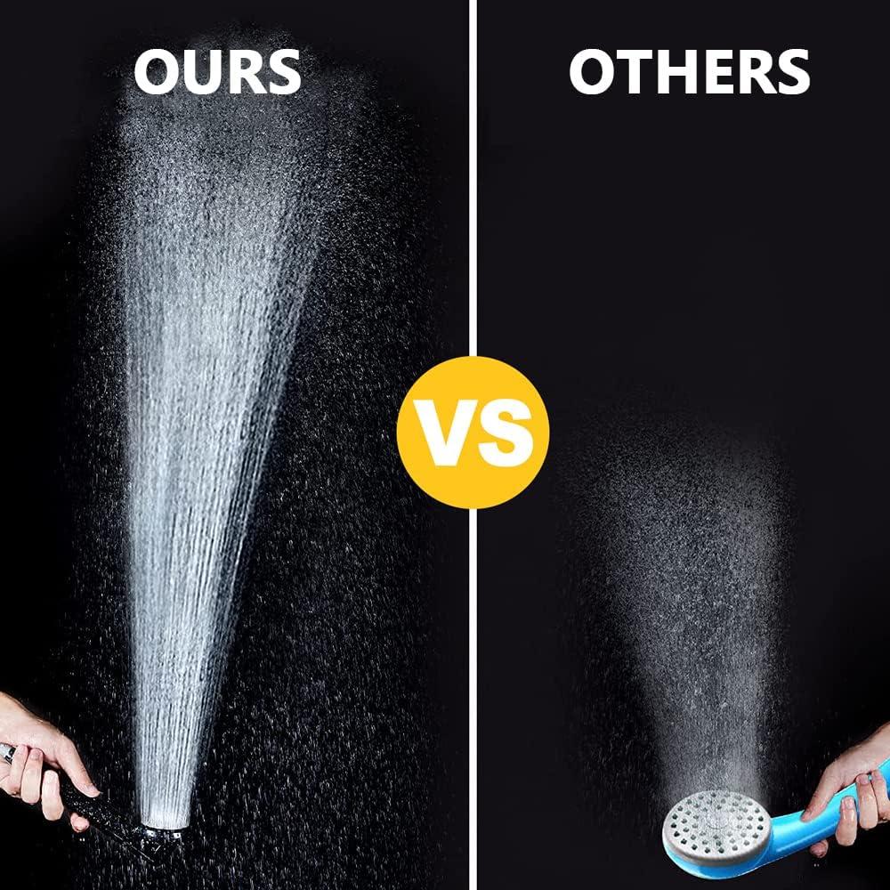 anngrowy Portable Shower Camping Shower Outdoor Showerhead Camp Shower