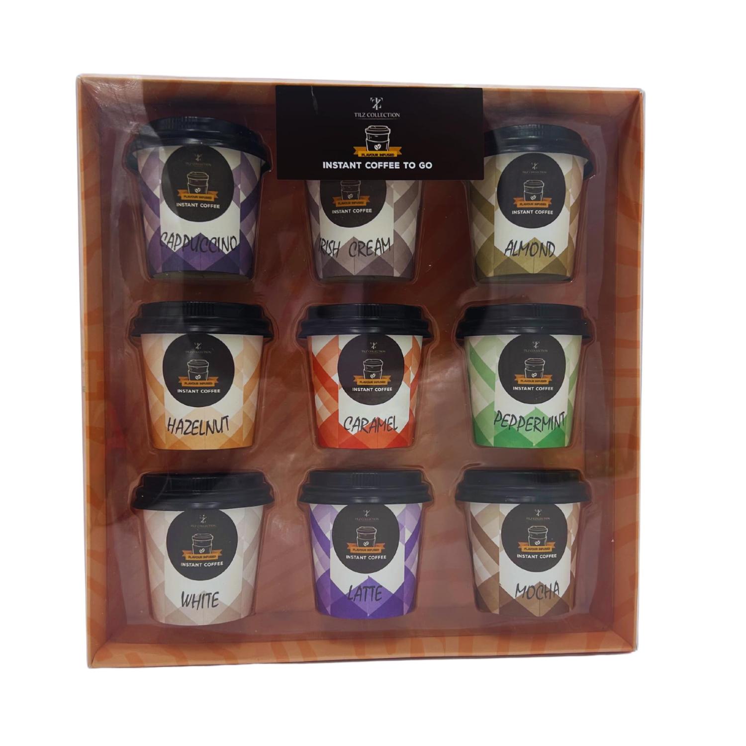 Coffee Gifts - Instant Coffee Gift Set For Men, 9 Flavoured, Coffee Lover Gifts