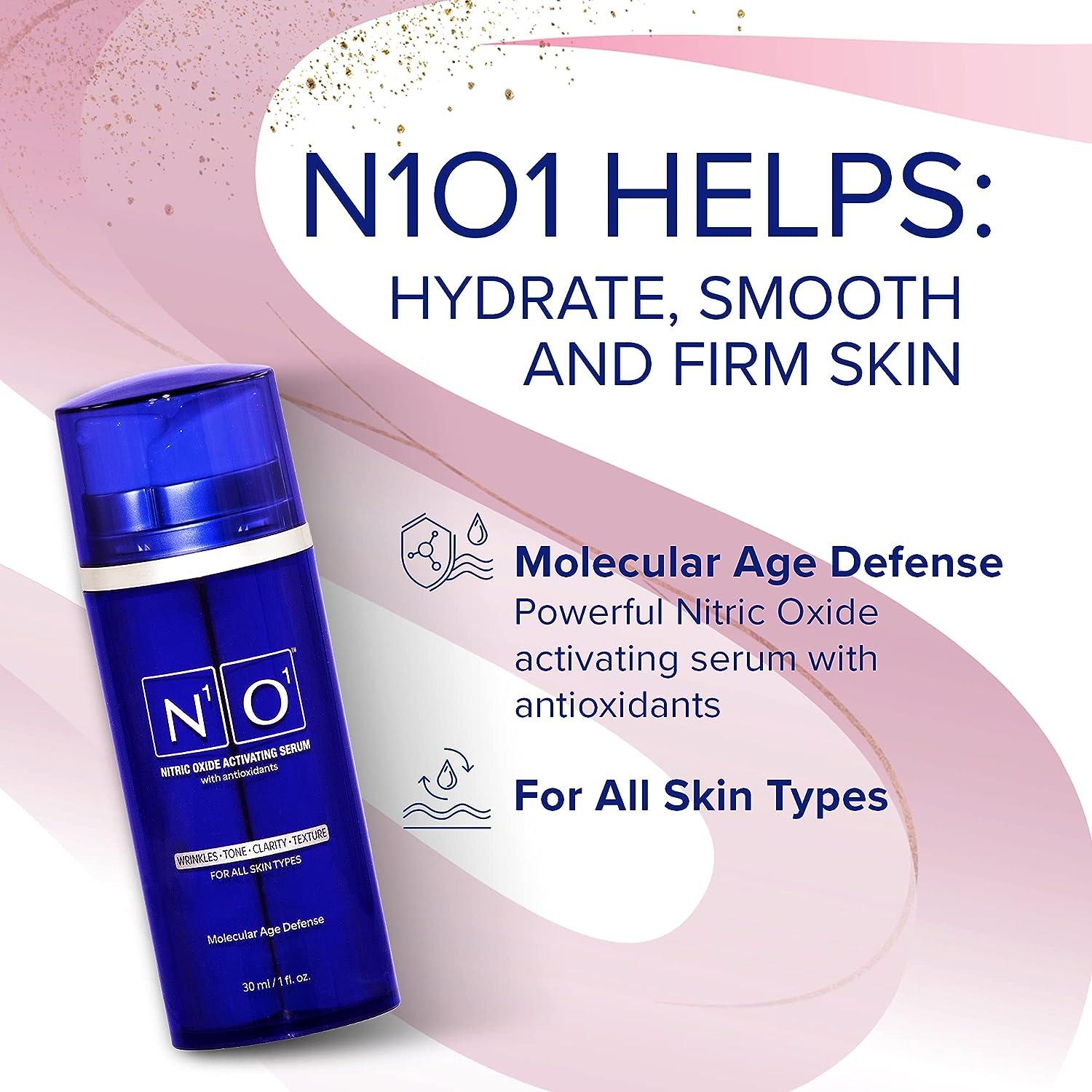N1O1 Nitric Oxide Activating Serum with Antioxidants Hydrating Serum